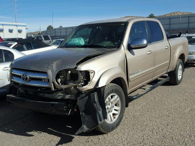 5TBET34146S512215 - 2006 TOYOTA TUNDRA DOU GOLD photo 2