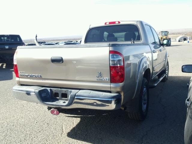 5TBET34146S512215 - 2006 TOYOTA TUNDRA DOU GOLD photo 4