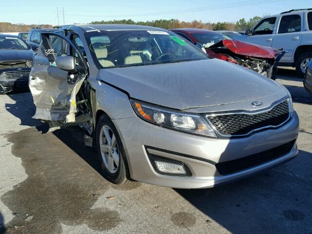 KNAGM4A77F5546079 - 2015 KIA OPTIMA LX SILVER photo 1