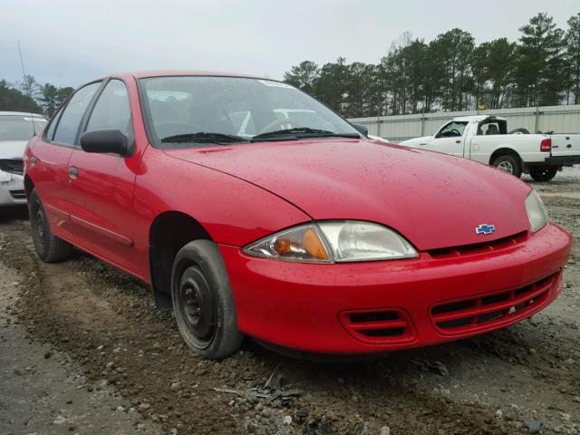 1G1JC524827119717 - 2002 CHEVROLET CAVALIER B RED photo 1