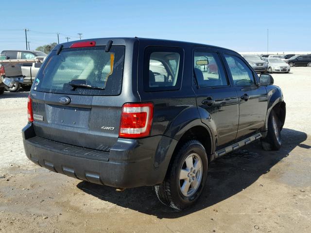 1FMCU92749KB19764 - 2009 FORD ESCAPE XLS GRAY photo 4