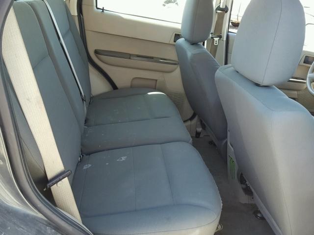 1FMCU92749KB19764 - 2009 FORD ESCAPE XLS GRAY photo 5