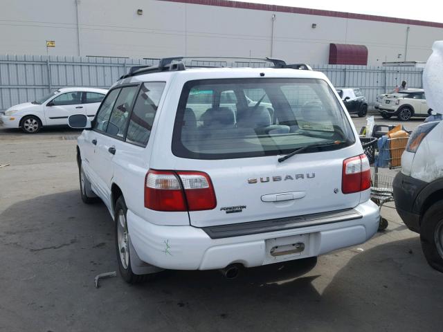 JF1SF656X1G740936 - 2001 SUBARU FORESTER S 白色 照片 3
