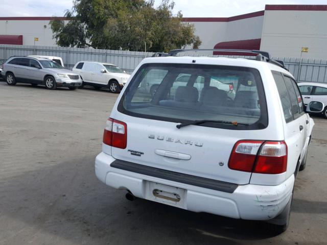 JF1SF656X1G740936 - 2001 SUBARU FORESTER S 白色 照片 4