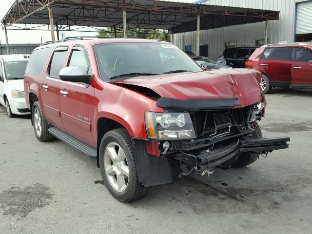 1GNSCJE05DR347900 - 2013 CHEVROLET SUBURBAN C RED photo 1