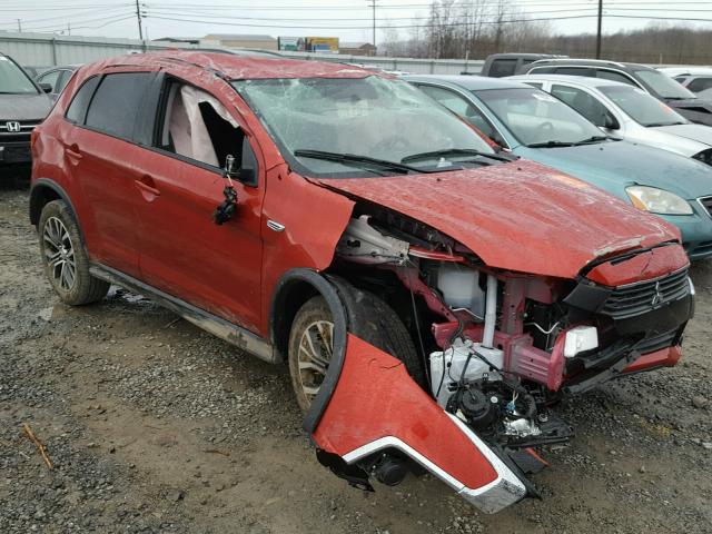 JA4AR3AU1HZ005660 - 2017 MITSUBISHI OUTLANDER RED photo 9