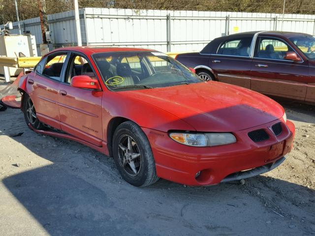 1G2WP52K1XF236671 - 1999 PONTIAC GRAND PRIX RED photo 1