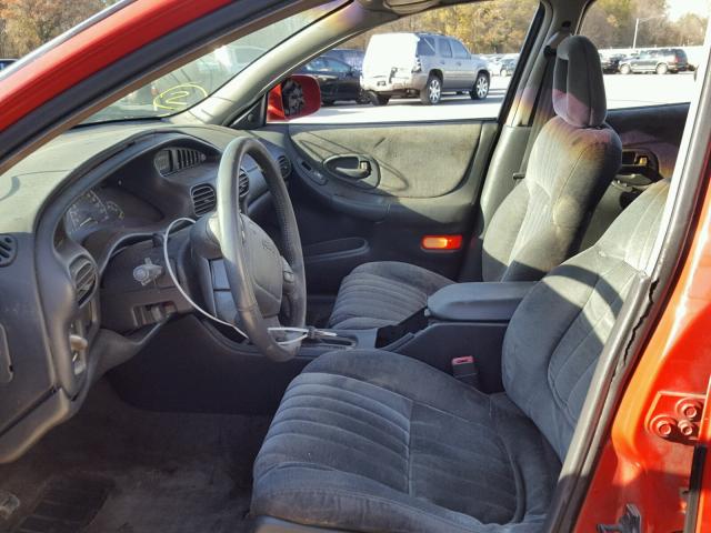 1G2WP52K1XF236671 - 1999 PONTIAC GRAND PRIX RED photo 5