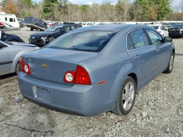 1G1ZG57B69F227509 - 2009 CHEVROLET MALIBU LS SILVER photo 4