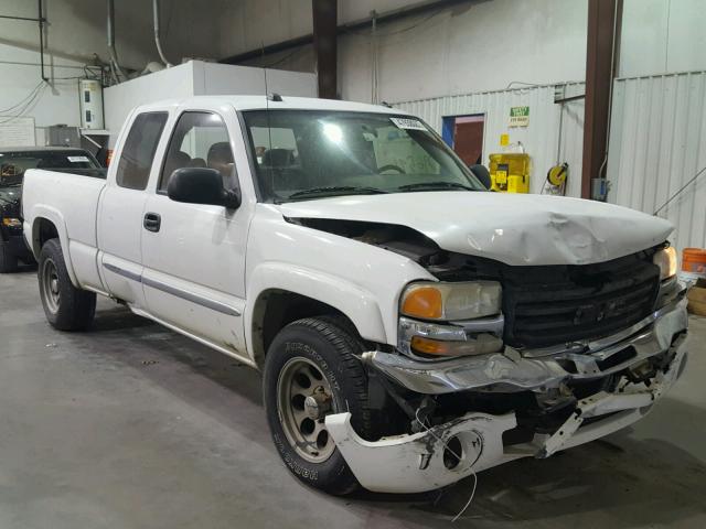 2GTEK19T141306055 - 2004 GMC NEW SIERRA WHITE photo 1