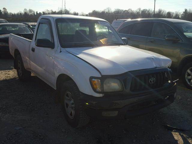 5TENL42N84Z431883 - 2004 TOYOTA TACOMA WHITE photo 1