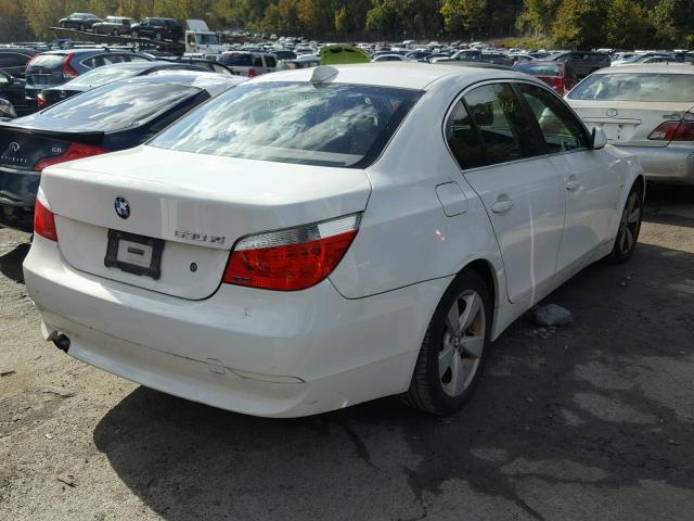 WBANF73546CU21339 - 2006 BMW 530 XI WHITE photo 4