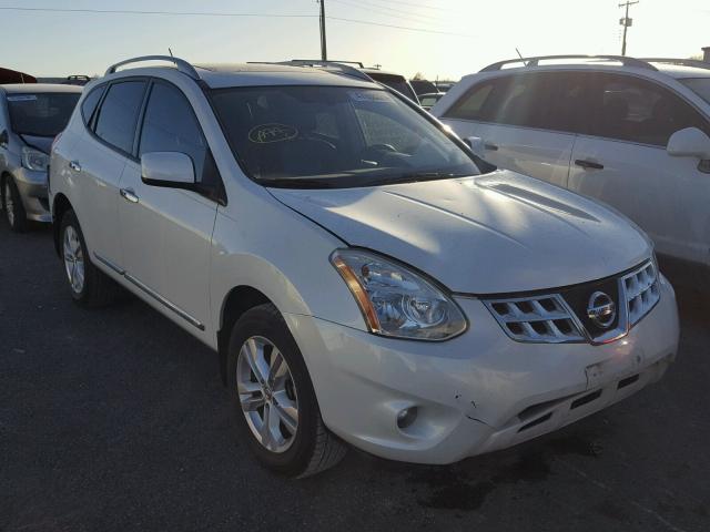 JN8AS5MT7CW255511 - 2012 NISSAN ROGUE S WHITE photo 1