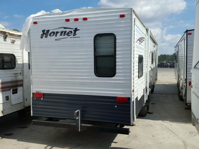 4YDT29R2897200853 - 2009 KEYSTONE HORNET WHITE photo 4
