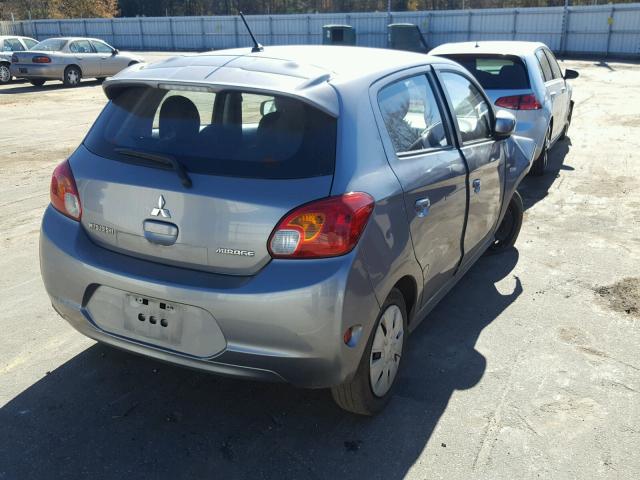 ML32A3HJ3FH049484 - 2015 MITSUBISHI MIRAGE DE CHARCOAL photo 4