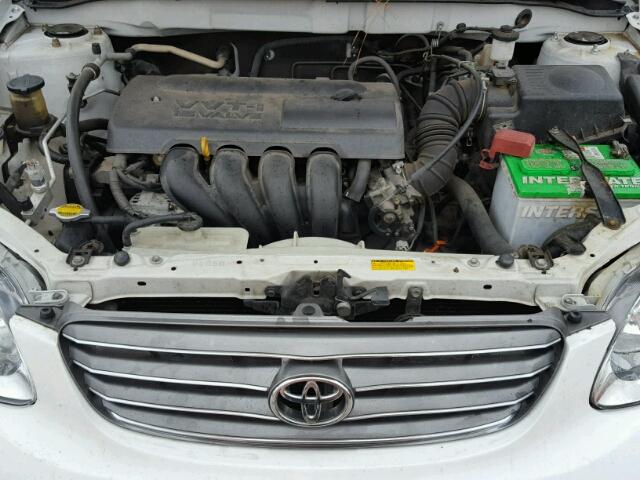 1NXBR32E54Z312527 - 2004 TOYOTA COROLLA CE WHITE photo 7