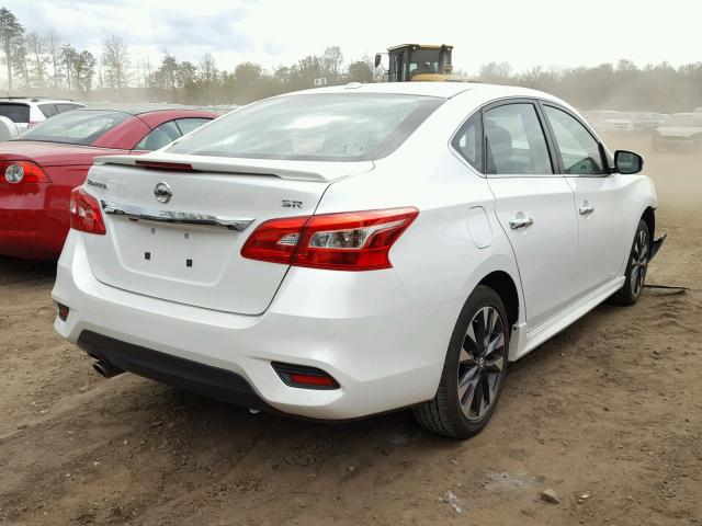 3N1AB7AP1GY283353 - 2016 NISSAN SENTRA S WHITE photo 4