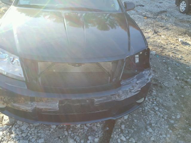 1B3LC56R58N688438 - 2008 DODGE AVENGER SX BLACK photo 9