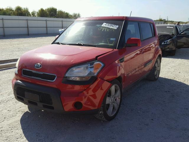 KNDJT2A26A7099651 - 2010 KIA SOUL + RED photo 2