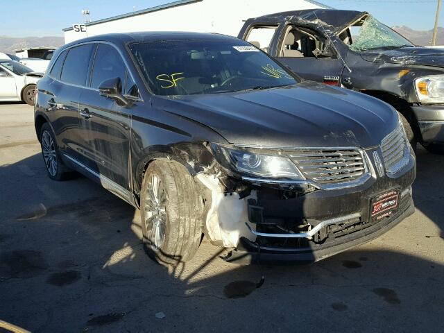 2LMPJ8LR9HBL24613 - 2017 LINCOLN MKX RESERV CHARCOAL photo 1