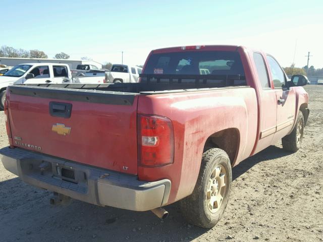 1GCRCSE0XCZ290377 - 2012 CHEVROLET SILVERADO RED photo 4