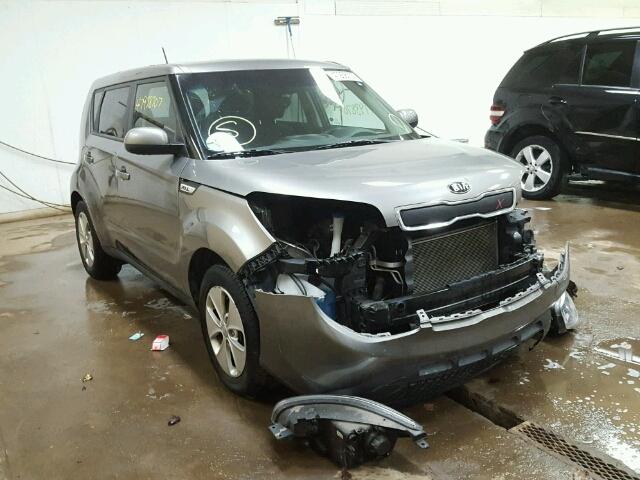 KNDJN2A23G7284856 - 2016 KIA SOUL GRAY photo 1