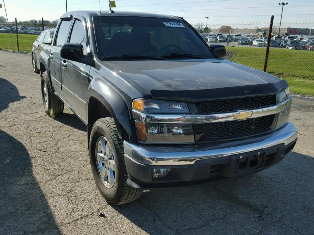 1GCHTDFEXC8162812 - 2012 CHEVROLET COLORADO L BLACK photo 1