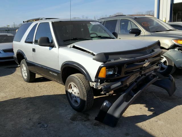 1GNCT18W7S2192180 - 1995 CHEVROLET BLAZER GRAY photo 1