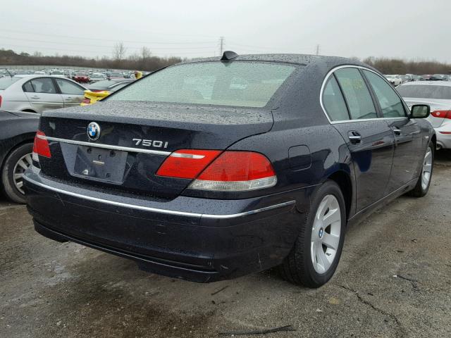 WBAHL83528DT12015 - 2008 BMW ALPINA B7 BLUE photo 4