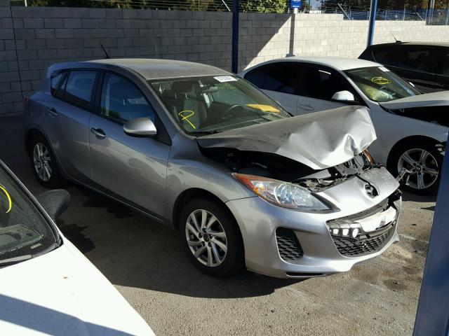 JM1BL1L80D1706618 - 2013 MAZDA 3 I GRAY photo 1