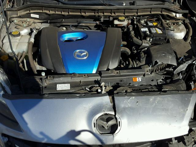 JM1BL1L80D1706618 - 2013 MAZDA 3 I GRAY photo 7