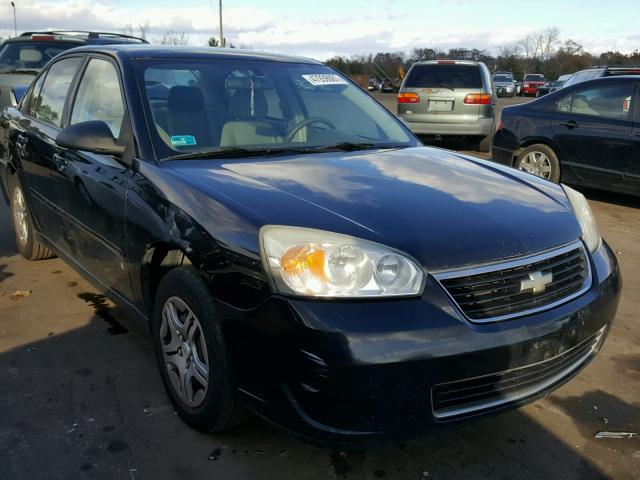 1G1ZS58F17F239872 - 2007 CHEVROLET MALIBU LS BLACK photo 1