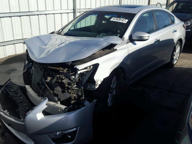 1N4BL3AP1EC158954 - 2014 NISSAN ALTIMA 3.5 SILVER photo 2