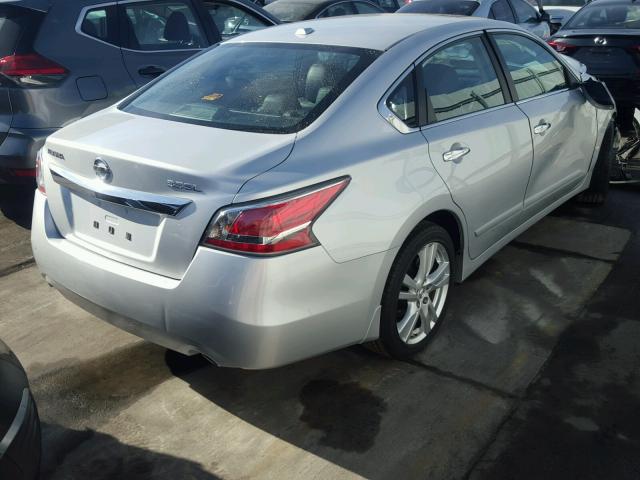 1N4BL3AP1EC158954 - 2014 NISSAN ALTIMA 3.5 SILVER photo 4