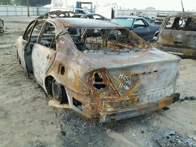 4T1BE32K54U889835 - 2004 TOYOTA CAMRY LE დამწვარი ფოტო 3