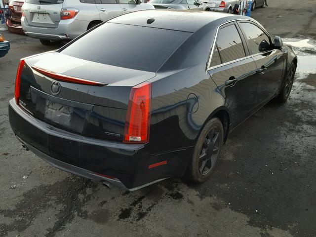 1G6DR57V680178418 - 2008 CADILLAC CTS HI FEA BLACK photo 4