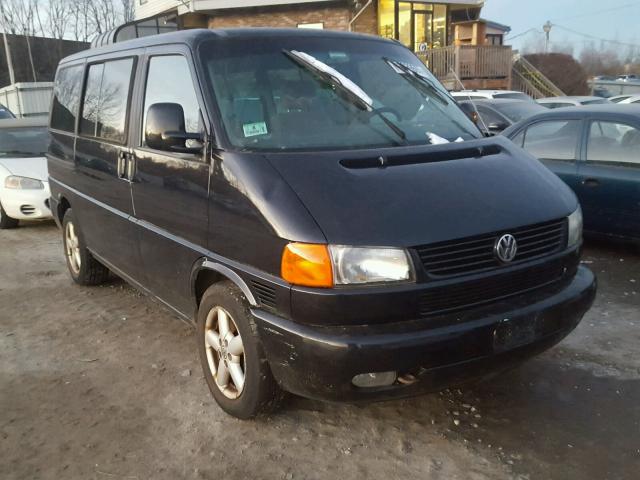 WV2KB47061H155351 - 2001 VOLKSWAGEN EUROVAN GL BLACK photo 1