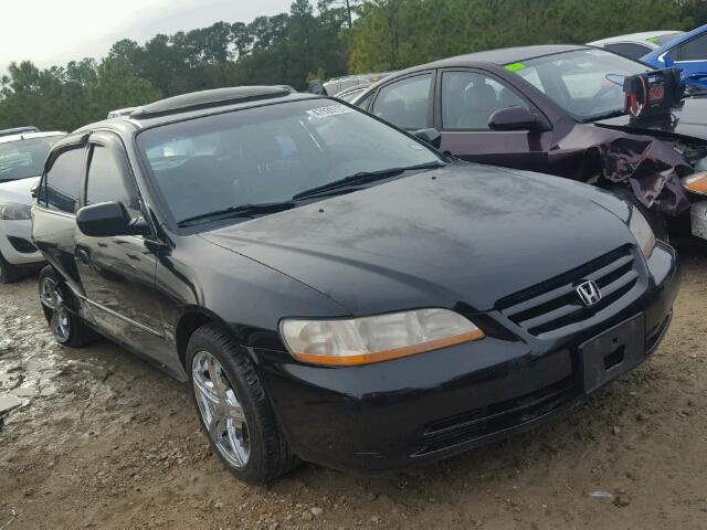 JHMCG56621C012781 - 2001 HONDA ACCORD EX BLACK photo 1