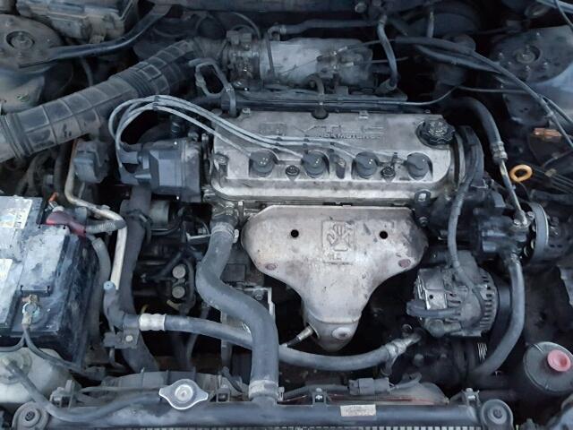 JHMCG56621C012781 - 2001 HONDA ACCORD EX BLACK photo 7