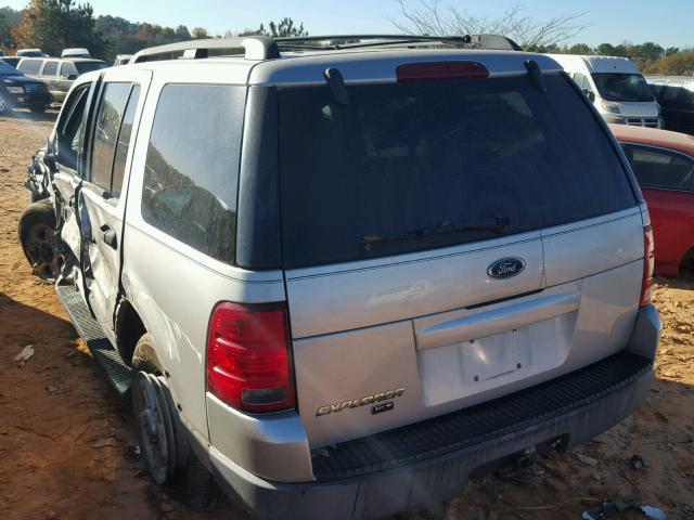 1FMZU73K53UA57160 - 2003 FORD EXPLORER X SILVER photo 3