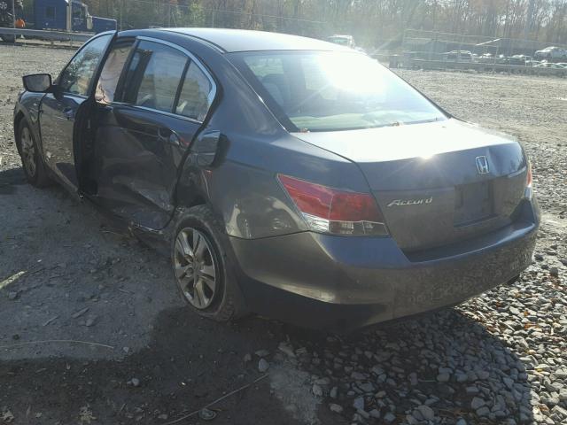 1HGCP26418A039511 - 2008 HONDA ACCORD LXP GRAY photo 3