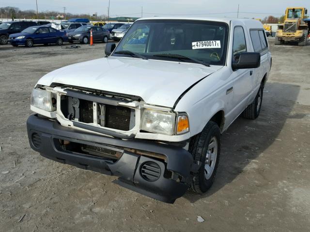 1FTYR10D09PA65355 - 2009 FORD RANGER WHITE photo 2