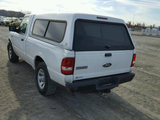 1FTYR10D09PA65355 - 2009 FORD RANGER WHITE photo 3