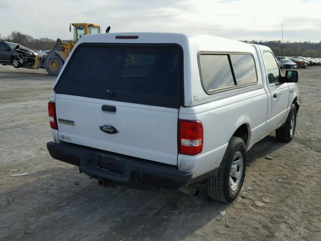 1FTYR10D09PA65355 - 2009 FORD RANGER WHITE photo 4