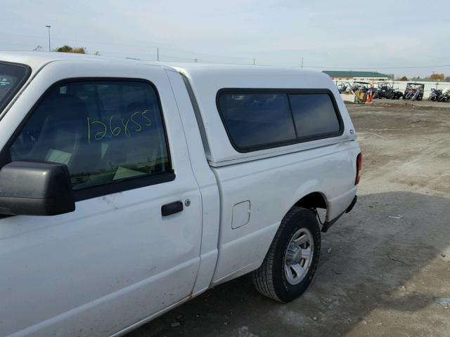 1FTYR10D09PA65355 - 2009 FORD RANGER WHITE photo 6