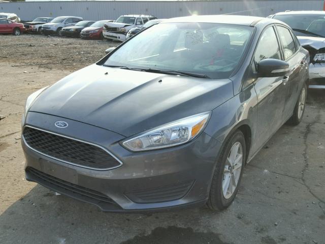 1FADP3F29FL300222 - 2015 FORD FOCUS SE GRAY photo 2