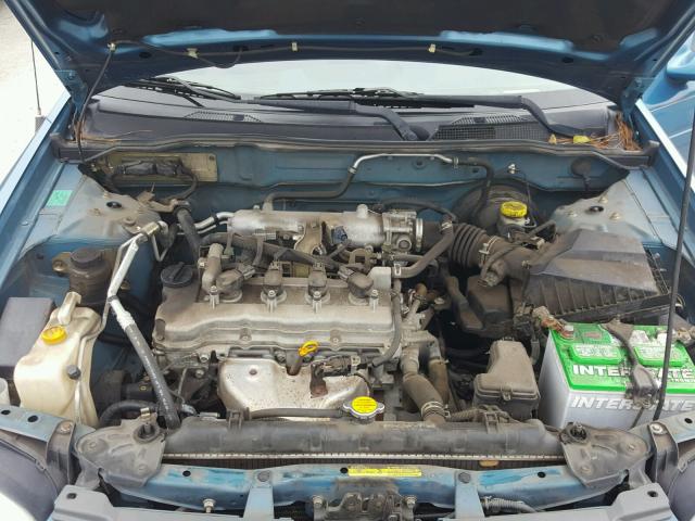 3N1CB51D04L878772 - 2004 NISSAN SENTRA 1.8 BLUE photo 7