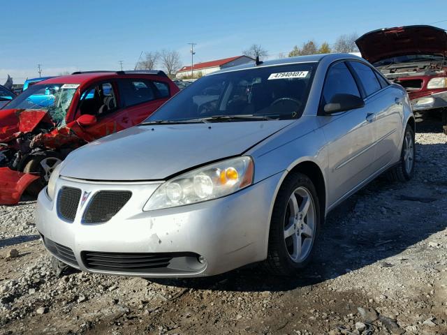 1G2ZH57N294201617 - 2009 PONTIAC G6 GT SILVER photo 2