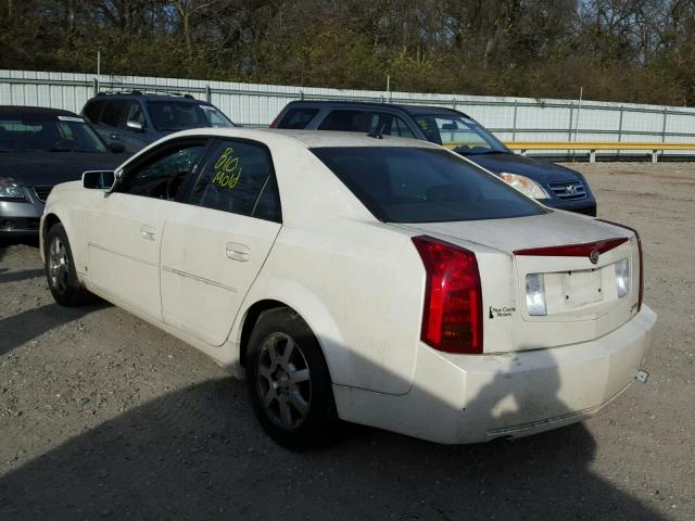 1G6DP577160198953 - 2006 CADILLAC CTS HI FEA WHITE photo 3