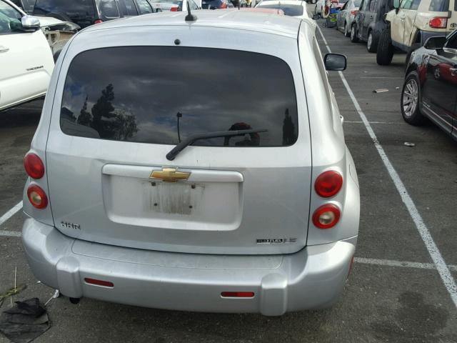 3GNCA33B99S601543 - 2009 CHEVROLET HHR LS ვერცხლისფერი ფოტო 9